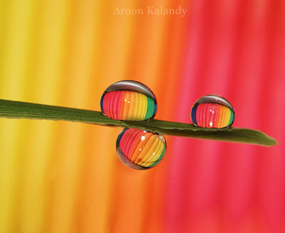 water drop macro