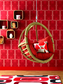 color decoration ideas Red