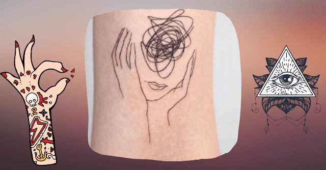 Social anxiety tattoos