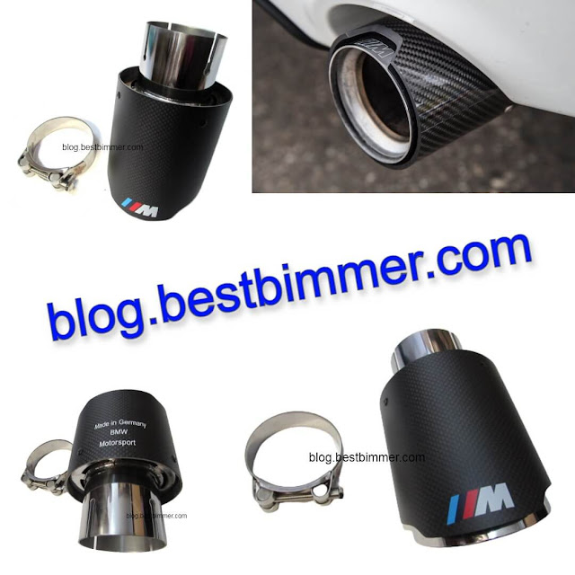 Muffler BMW E60 - Bahan Stainless Steel - Logo M Tech