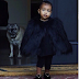 Kim K dresses North in head to toe black & fur coat (PHOTOS)