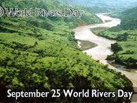 World Rivers Day - 25 September.