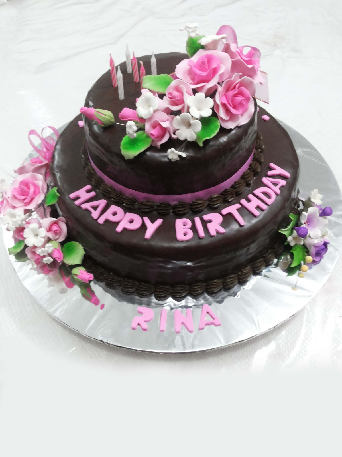 Orchid Cake Birthday Cake Kue  Ulang Tahun Dewasa  