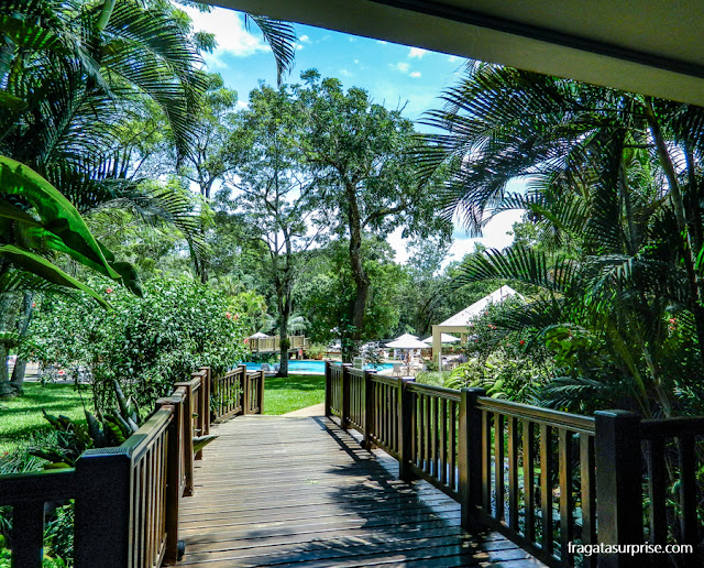 Piscina do Hotel San Martin Resort & Spa, em Foz do Iguaçu