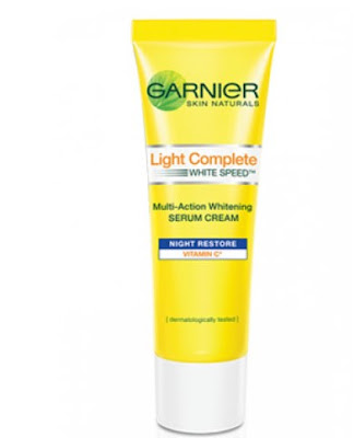 Garnier White Speed Multi-Action Whitening Serum Cream Night Restore