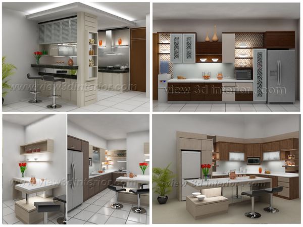 Desain Interior Dapur  Desain Dapur  Minimalis Modern 