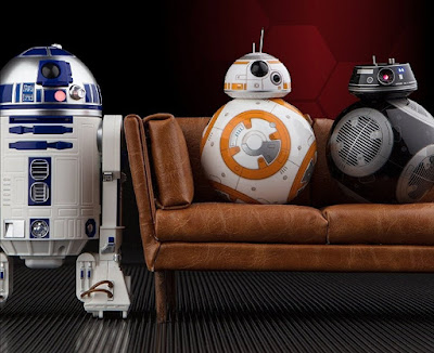 Star Wars BB-9E, BB-8, R2-D2 Droid Toys By Sphero