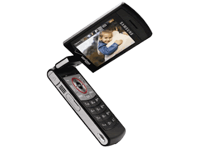 Samsung FlipShot SCH-U900 mobile phone with digital camera digital player