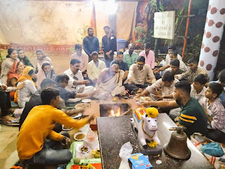 कुर्ला के मुक्तेश्वर शंकर मंदिर में मनाया गया गुरुपूर्णिमा उत्सव   | #NayaSaberaNetwork