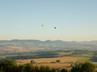 montgolfière sur usson