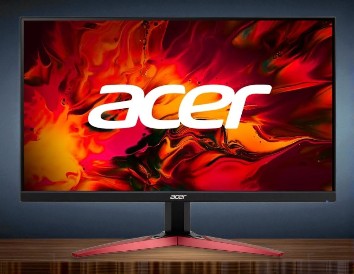 Monitor Gamer Acer Nitro 5 KG241Y Ebii - 23.8” Full HD, 100Hz