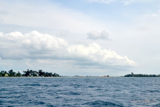 Jembatan Cinta antara Pulau Tidung dan Pulau Tidung Kecil