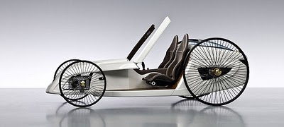 Mercedes-Benz old fashioned carriage model