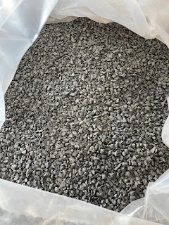 Gray PVC Pipe Regrind