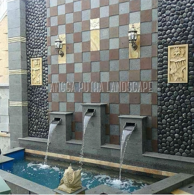 Jasa pembuatan kolam tebing | kolam ko,i | relief | air terjun semarang