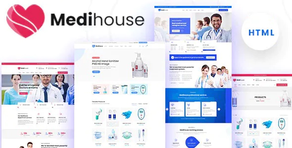 Best Hospital Medical Caregiver HTML Template