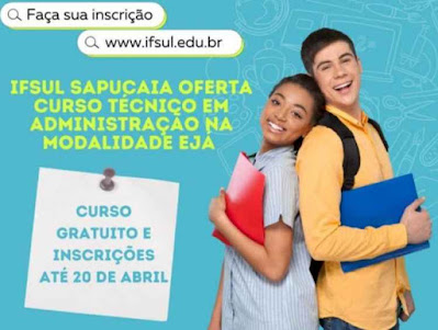 40 vagas em Curso Gratuito de Administração em Sapucaia do Sul