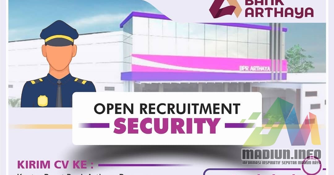 Lowongan Kerja Satpam Bank Di Kediri : Lowongan kerja terbaru di kediri. - review farm house ...