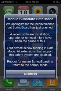 The iPhone Has a Safe Mode