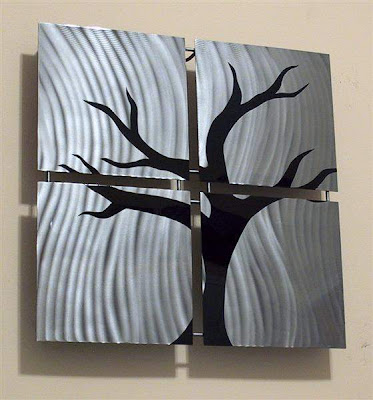 Metal wall art