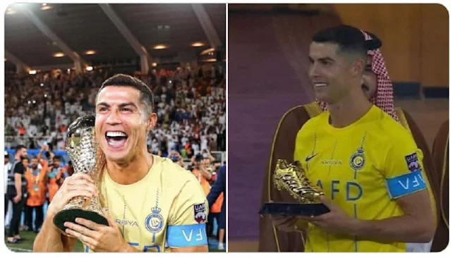 Ronaldo leads Al-Nassr to victory over Al-Hilal and raises the King Salman Cup for Arab clubs