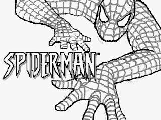 spiderman coloring design ideas