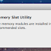 Resolve an Issue wherein Memory Slot Utility keeps popping up when RAM is upgraded