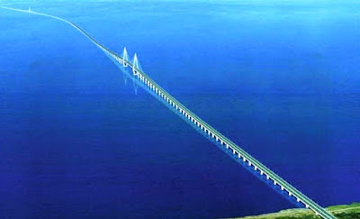  Jembatan yang menghubungkan dua pulau besar di Jepang Akashi-Kaikyo, Jembatan Terpanjang di Dunia!