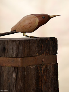 little wooden bird