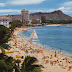 Waikiki Beach Honolulu Hawaii high resolution widescreen (1600 x 1003 )