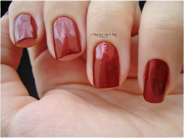 Vermelho Ricco Alfaparf Esmalte Nailpolish