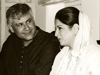 Atiqa odho with her husband samar ali