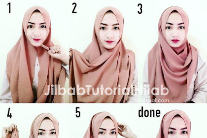 25+ Trend Terbaru Cara Memakai Hijab Pashmina Diamond
