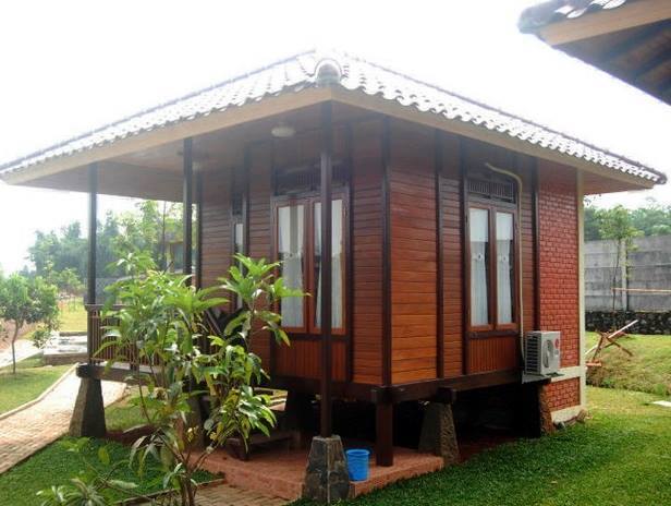 Rumah Kayu Minimalis