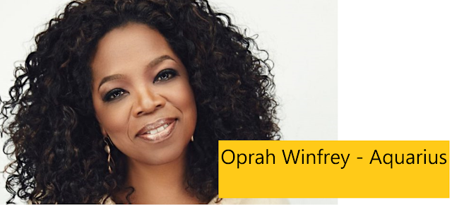 Oprah Winfrey - Aquarius 