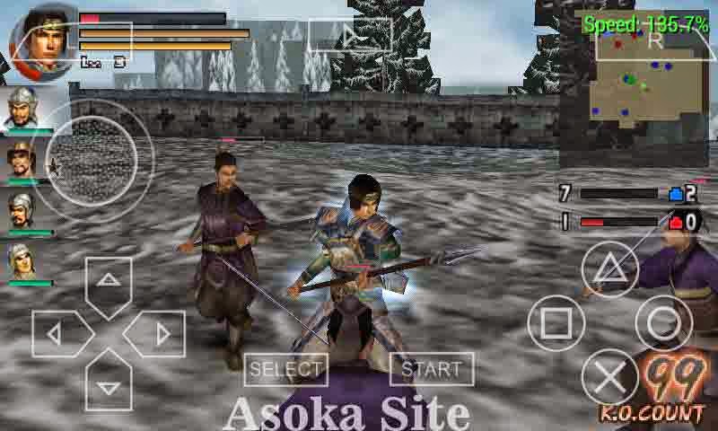 dinasty,warrior,ppssps,psp,android,emulator,download,gratis,free