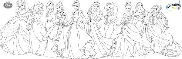 Disney Princess Tangled Printable Coloring Pages – Colorings.net