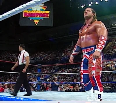 WWF UK Rampage 92 review - The British Bulldog soaks up the adoration of the UK fans as he prepares to face IRS
