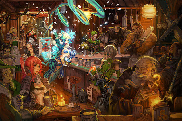 elsevilla tavern art