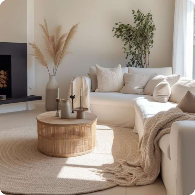 living room minimalist cozy