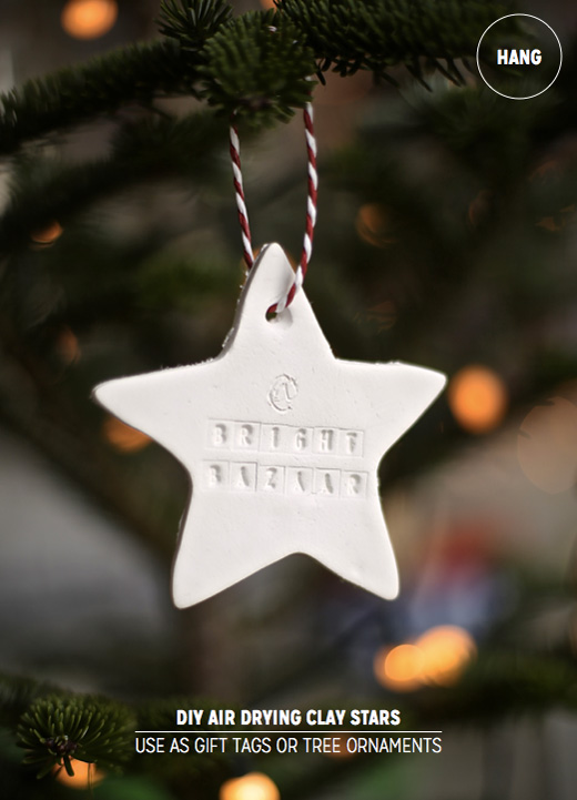 How to Make Stylish Clay Christmas Ornaments