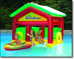Inflatable Boathouse