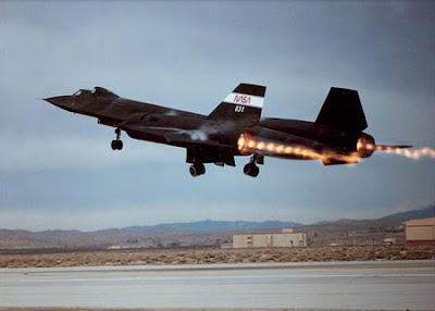 US SR-71 Blackbird strategic Reconnaissance Aircraft