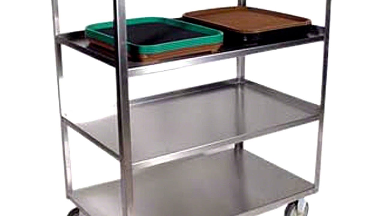 Stainless Steel Utility Carts With Wheels