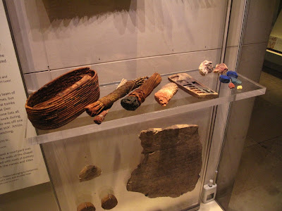 Ancient Egyptian artist's tools.