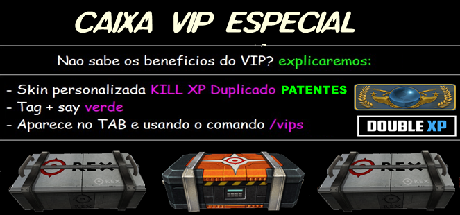 Plugin Caixa VIP com Voz  em Portugues para o cs1.6