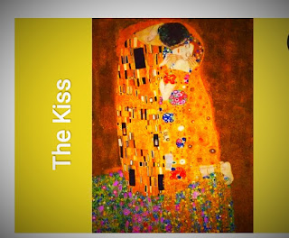 The kiss paintings 