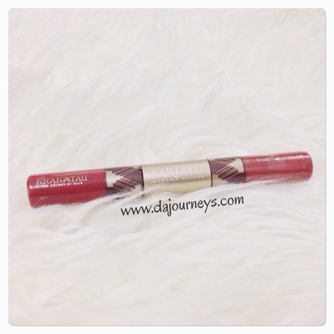 [Review] Sariayu Duo Lip Cream TREND 2016 - Inspirasi Krakatau