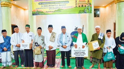 PJ Gubernur NTB HL Gita Ariadi, Berbagi Berkah di Safari Ramadhan Kedua di Kota Mataram   