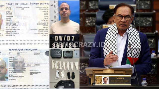 HEBOH Pria Israel Bawa 6 Pistol Diduga Agen Mossad Ditangkap di Malaysia, Mau Bunuh Anwar Ibrahim?